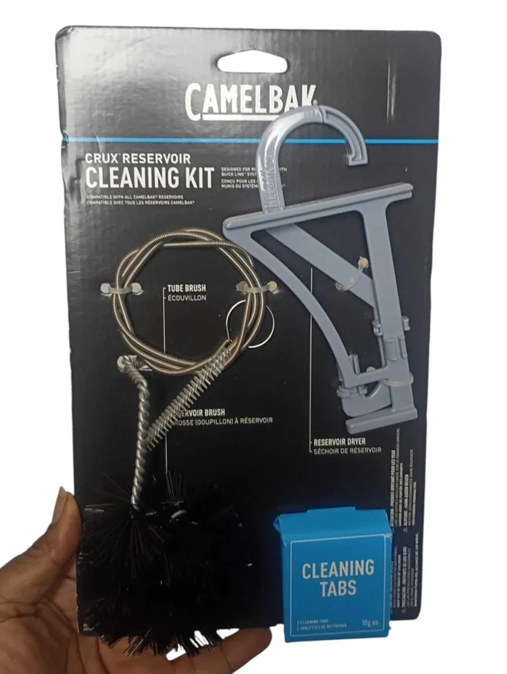 NWT Camelback Rogue Light 70 Oz Hydration Backpack & Cruz Reservoir Cleaning Kit